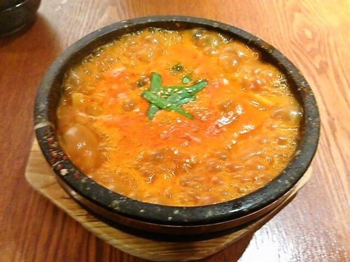 待つこと5分でパルガン麺が着丼です。
