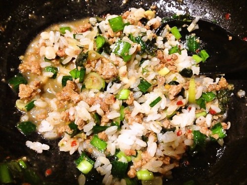 和風リゾット完成！