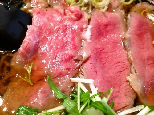 ローストビーフちゃんをアップで