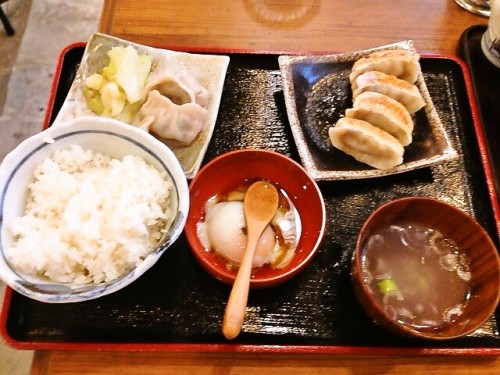 肉汁餃子ライス