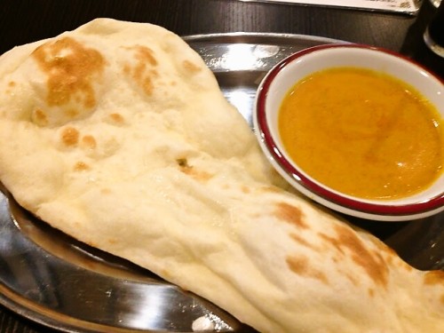 そしてナンとカレー！